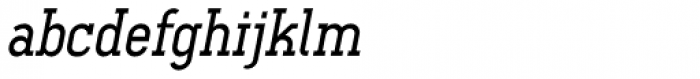 Ferguson Medium Italic Font LOWERCASE