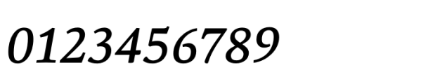 Fermata Semibold Italic Font OTHER CHARS
