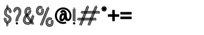 Fern Fronds Two Font OTHER CHARS