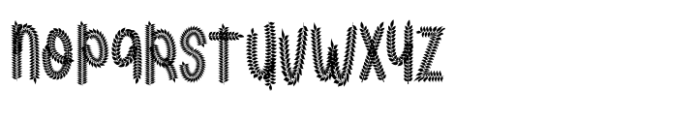Fern Fronds Two Font LOWERCASE