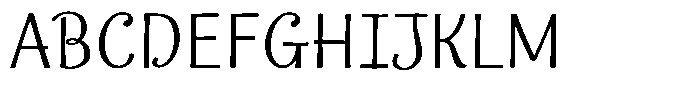 Fern and Thistle Caps Bold Font UPPERCASE