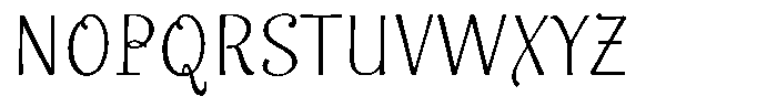 Fern and Thistle Caps Regular Font UPPERCASE
