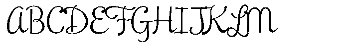 Fern and Thistle Regular Font UPPERCASE