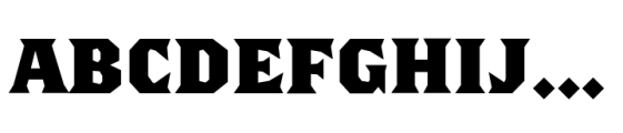 Ferpa Black Font UPPERCASE