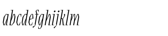 Ferpa Thin Italic FONT