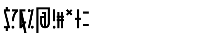Ferra Regular Font OTHER CHARS