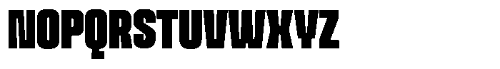 Ferron Regular Font UPPERCASE