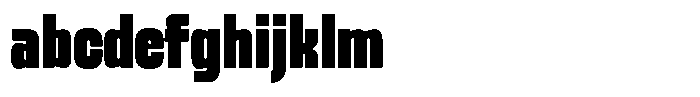 Ferron Semi Condensed FONT