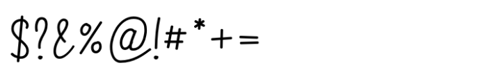 Festa Regular Font OTHER CHARS