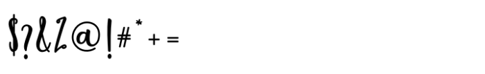 Festion Script Regular Font OTHER CHARS