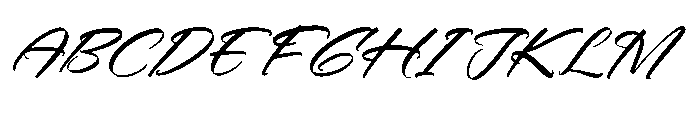 Festival Routes  Italic Font UPPERCASE