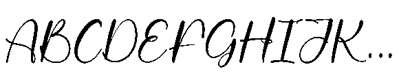 Festive Partys Regular Font UPPERCASE