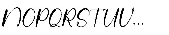 Festive Partys Regular Font UPPERCASE