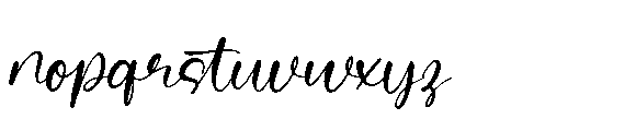 Festive Partys Regular Font LOWERCASE