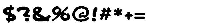 Festoso Black Font OTHER CHARS