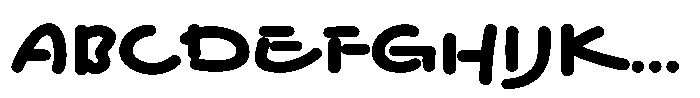 Festoso Black Font UPPERCASE