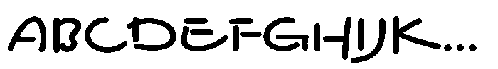 Festoso Bold Font UPPERCASE