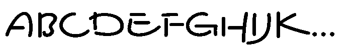 Festoso Demi Bold Font UPPERCASE