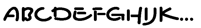 Festoso Extra Bold Font UPPERCASE