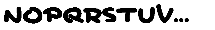 Festoso Heavy Font UPPERCASE