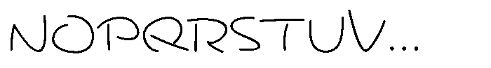 Festoso Light Font UPPERCASE