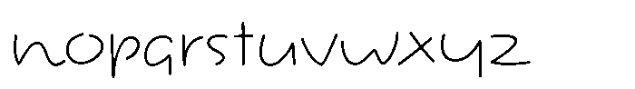 Festoso Light Font LOWERCASE