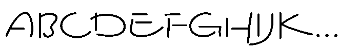 Festoso Regular Font UPPERCASE