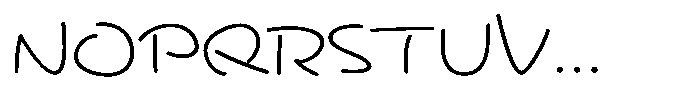 Festoso Regular Font UPPERCASE