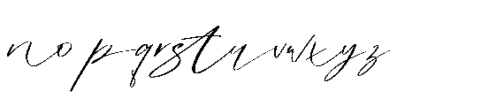 Fettina Font LOWERCASE