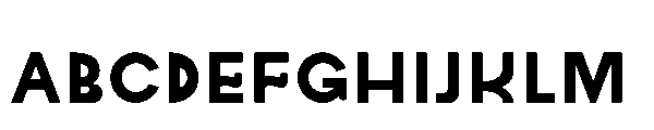 Feurotype Black Font UPPERCASE