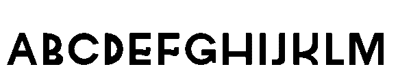 Feurotype Bold Font UPPERCASE