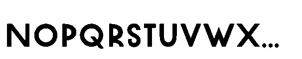 Feurotype Bold Font UPPERCASE