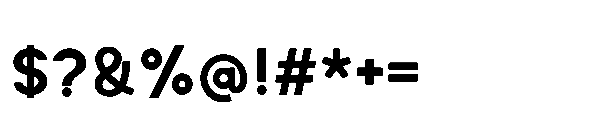 Feurotype Extra Bold Font OTHER CHARS