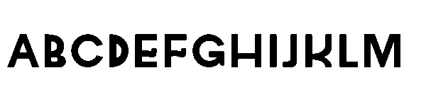 Feurotype Extra Bold Font UPPERCASE