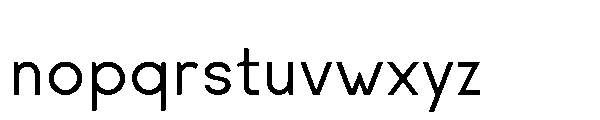 Feurotype Extra Light Font LOWERCASE