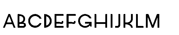 Feurotype Light Font UPPERCASE