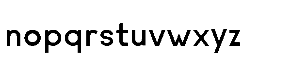 Feurotype Medium Font LOWERCASE