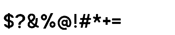 Feurotype Semi Bold Font OTHER CHARS