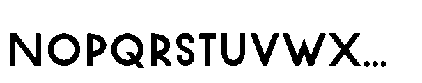 Feurotype Semi Bold Font UPPERCASE