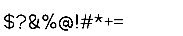 Feurotype Thin Font OTHER CHARS
