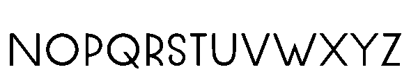 Feurotype Thin Font UPPERCASE