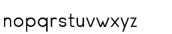 Feurotype Thin Font LOWERCASE