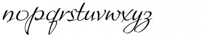 Feverish Three Font LOWERCASE