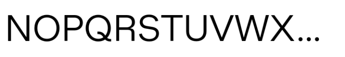 Few Grotesk Book Font UPPERCASE