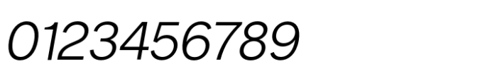 Few Grotesk Light Italic Font OTHER CHARS