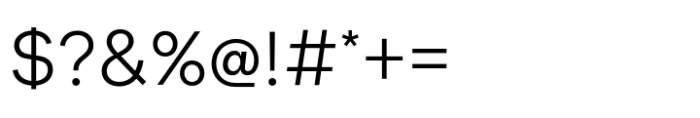 Few Grotesk Light Font OTHER CHARS