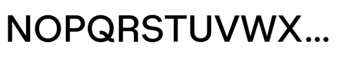 Few Grotesk Medium Font UPPERCASE