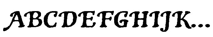 Feywood Oath Font UPPERCASE
