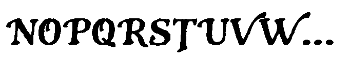Feywood Oath Font UPPERCASE