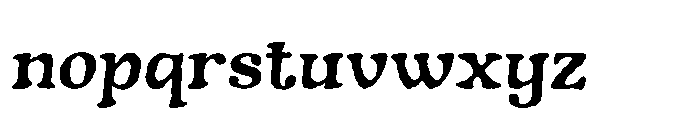 Feywood Oath Font LOWERCASE